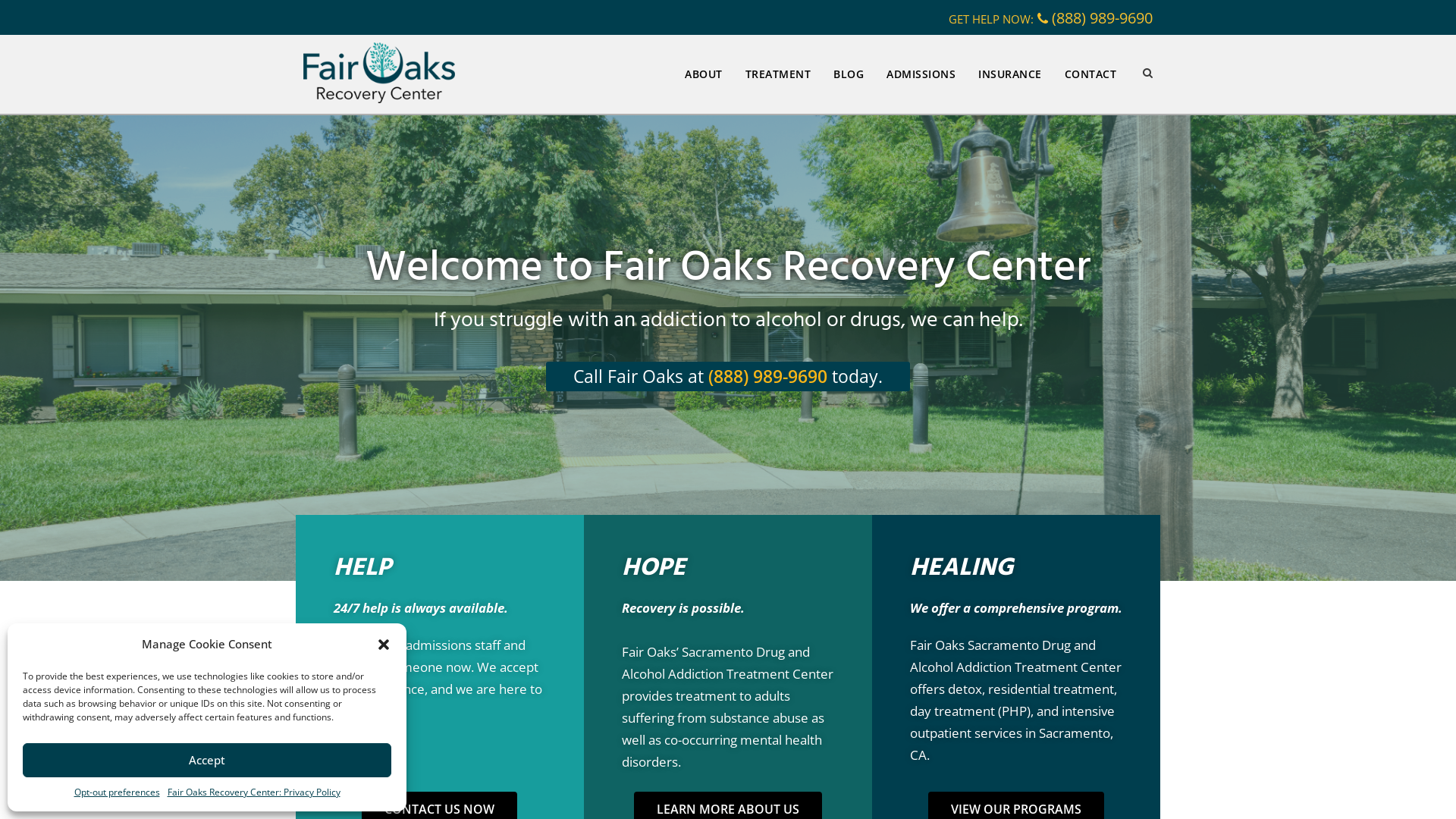 Fair Oaks Recovery Center